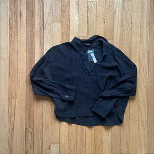 NWT Black Button Down from Madewell